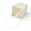 Trapezoid Kraft Paper Portable Bags CARB-J001-01C-4