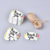 Floral Pattern Paper Gift Tags CDIS-K002-F01-1