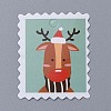 Christmas Reindeer/Stag Pattern Christmas Kraft Paper Tags CDIS-E010-02E-1