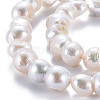 Natural Keshi Pearl Beads Strands PEAR-S020-O01-4