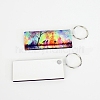 Sublimation Double-Sided Blank MDF Keychains ZXFQ-PW0001-052-4