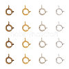 Brass Spring Ring Clasps KK-CJ0001-08-1